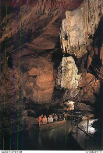 A5783 Belgium Grottes de Remouchamps promenade en batteau