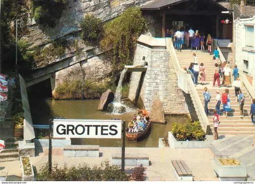 A5783 Belgium Grottes de Remouchamps entrance view