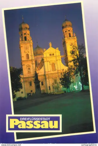 A5782 Germany Passau Dom St Stephan bei Nacht