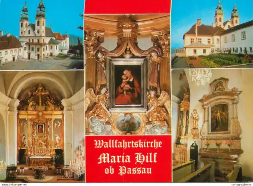 A5782 Germany Passau Wallfahrtskirche Maria Hilf ob Passau multi view