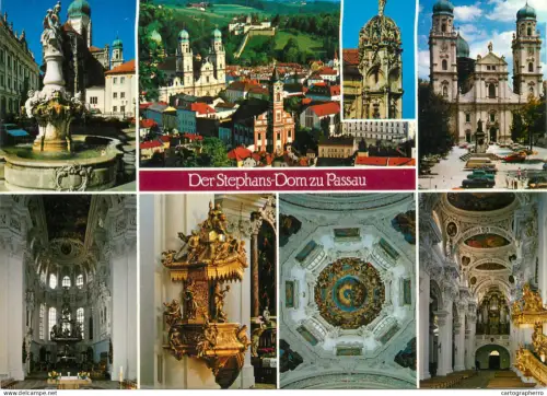 A5782 Germany Passau Der Stephansdom multi view
