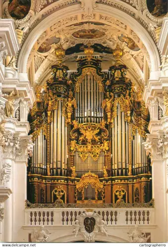 A5781 Germany Passau St Stephansdom Hauptorgel detail aspect