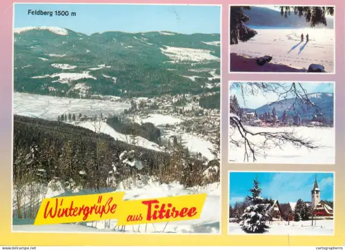 A5780 Germany Wintergrusse aus Titisee multi view