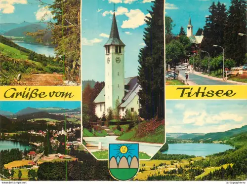 A5780 Germany Grusse vom Titisee Hochschwarzwald different sights