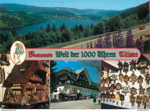 A5780 Germany Uhren Brunner Titisee multi view