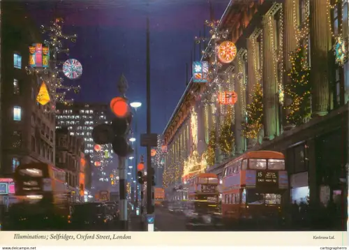 A5779 England London Oxford street night view