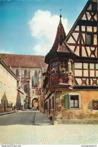 A5779 Germany Rothenburg ob der Tauber Feuerleinserker Feurlein Oriel