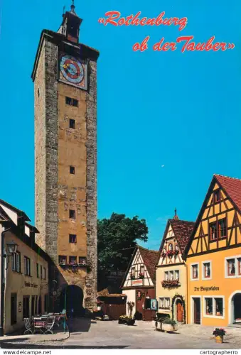 A5779 Germany Rothenburg ob der Tauber Burgtor