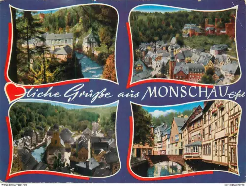 A5778 Germany Grusse aus Monschau Eifel multi view