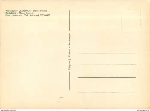 A5778 Belgium Westouter Kosmos Rodeberg multi view
