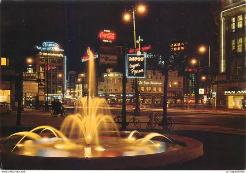 A5777 Netherlands Amsterdam Leidseplein bei Nacht