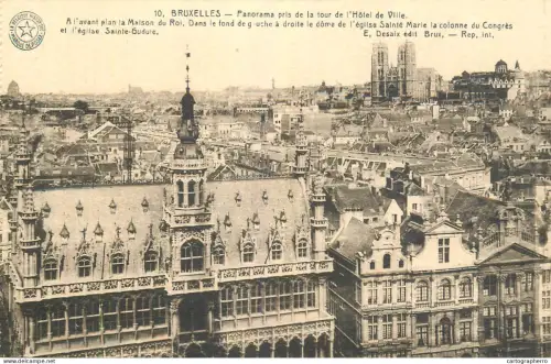 A5010 Belgium Bruxelles Landscape from City Hall
