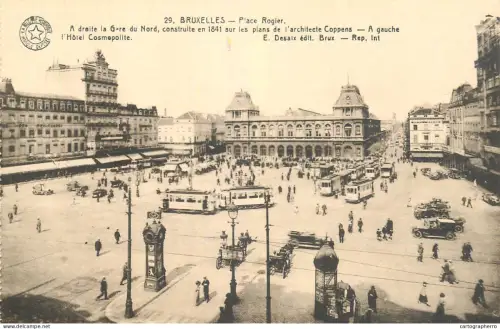 A5010 Belgium Bruxelles city ​​panorama
