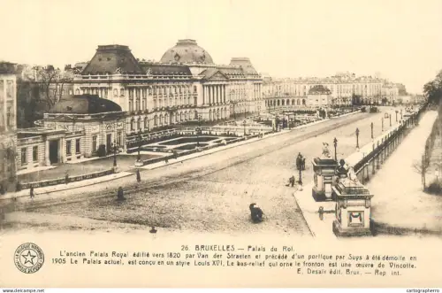 A5010 Belgium Bruxelles King's Palace