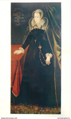 A5564 Paintings Peter Oudry „Sheffield Portrait”, care o reprezintă pe Maria Stuart, Regină a Scoției.