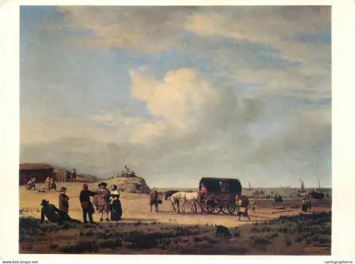 A5564 Paintings Adriaen van de Velde The coast near