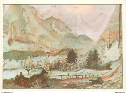 A5564 Paintings Oskar Kokoschka The Bridge