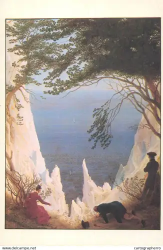 A5564 Paintings Caspar David Friedrich Chalk cliffs on Rugen