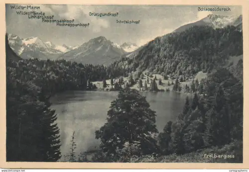 A5836 Germany Freibergsee bei Oberstdorf Allgau