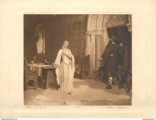 A5563 Paintings Edmund Blair Leighton Lady Godiva