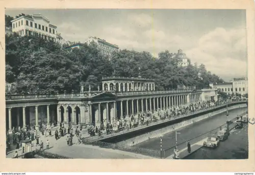 A5836 Czech Republic Karlovy Vary / Karlsbad Die Muhlbrunnkolonnade