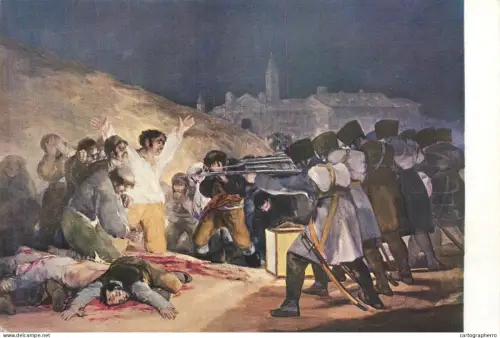 A5563 Paintings GOYA The shooting by musketry of the 3rd May