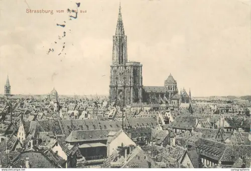 A5836 France Strasbourg cityscape