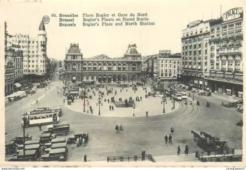 A5836 Belgium Bruxelles Place Rogier