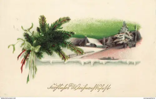A6232 Weihnacht Gruss 1928