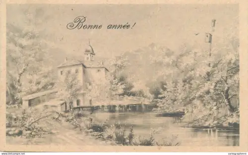 A6232 Bonne annee 1909
