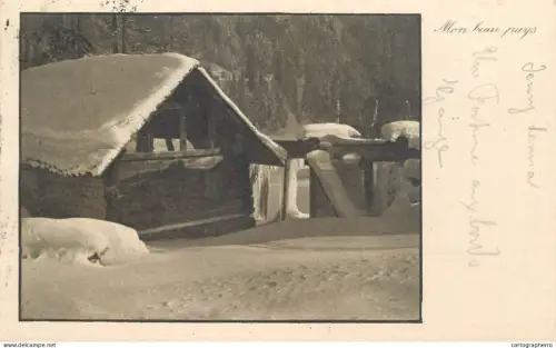 A6232 Suisse mon beau pays cpa 1920