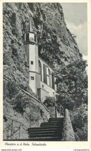 A5835 Germany Oberstein an der Nahe Felsenkirche