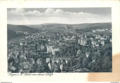 A5835 Germany Siegen panoramic view