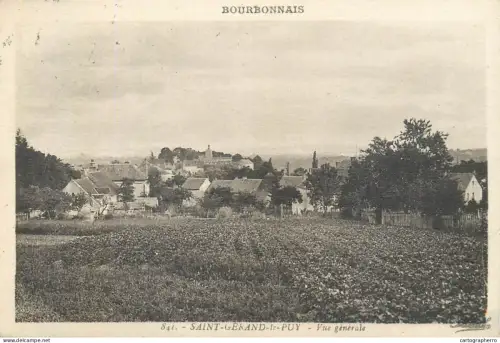 A5835 France Bourbonnais Saint Gerand le Puy vue generale