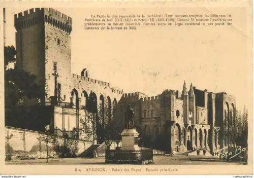 A5835 France Avignon Palais des Papes