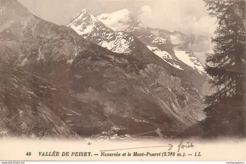 A5834 France Nancroix Vallee de Peisey et le Mont Pourri