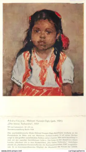 A5562 Paintings Mihail Abdullayev little Tschandra