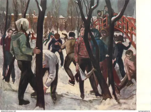 A5562 Paintings Harry Blume Rink