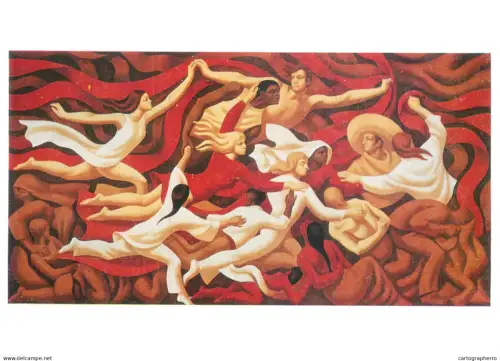 A5562 Paintings Lothar Zitzmann world youth song