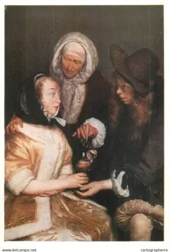 A5561 Paintings Gerard Ter Borch A glass of limonade