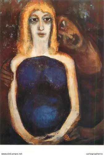 A5561 Paintings Ursula Schmidt the first pregnancy