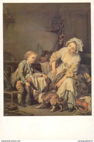 A5561 Paintings Jean-Baptiste Greuze The spoiled child