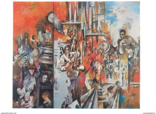 A5561 Paintings Willi Neubert Yesterday - Today