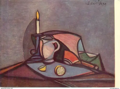 A5561 Paintings Vincent Hloznij Still life with lemon