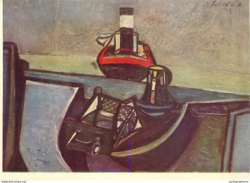 A5561 Paintings Vincent Hloznij Steamship