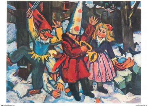 A5560 Paintings Christian Hasse Carnival