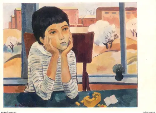 A5560 Paintings Ashot Melkonian the future builder