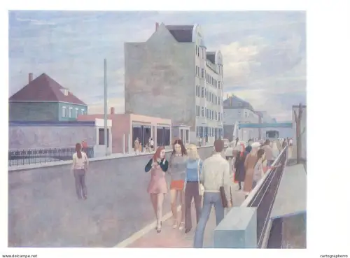 A5560 Paintings Gunther Thiele  Street picture