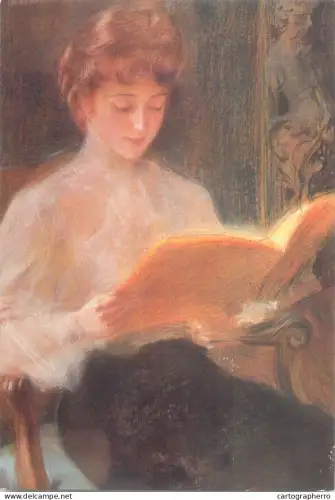 A5560 Paintings Teodor Axentowicz Woman reading