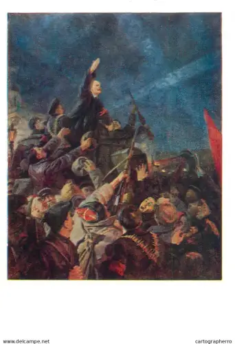 A5560 Paintings Kuznetsov Lenin. Leader of the revolution